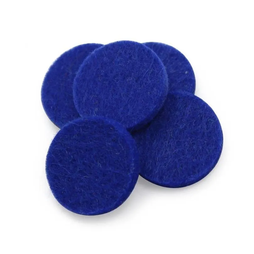 22mm round felt pads oil pads for 30mm perfume locket essential oil diffuser locket accessorie