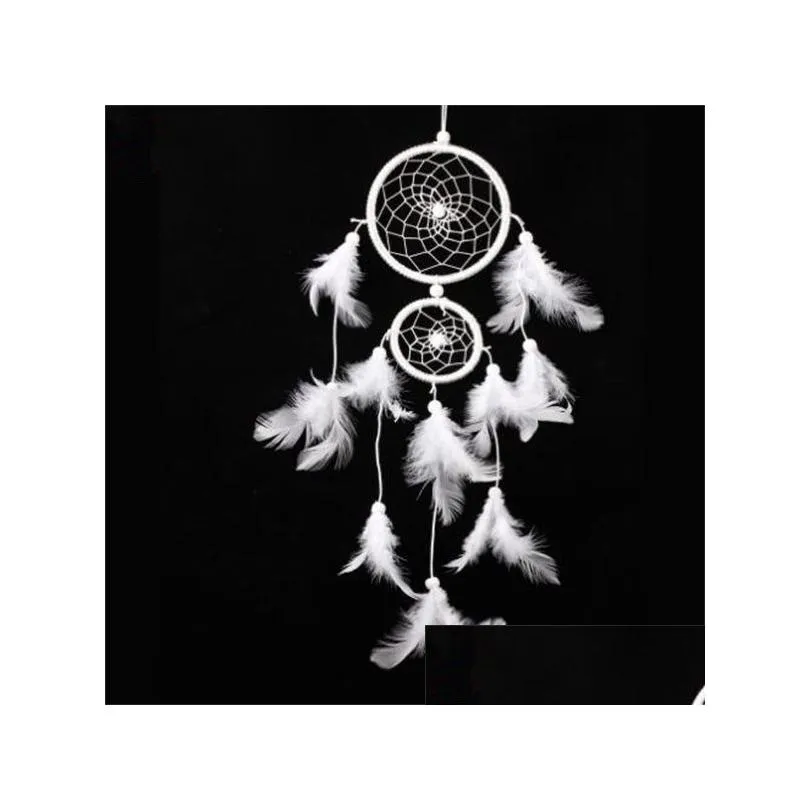 novelty items dream catcher room decor feather weaving catching up the dream angle dreamcatcher wind chimes indian style religious mascot