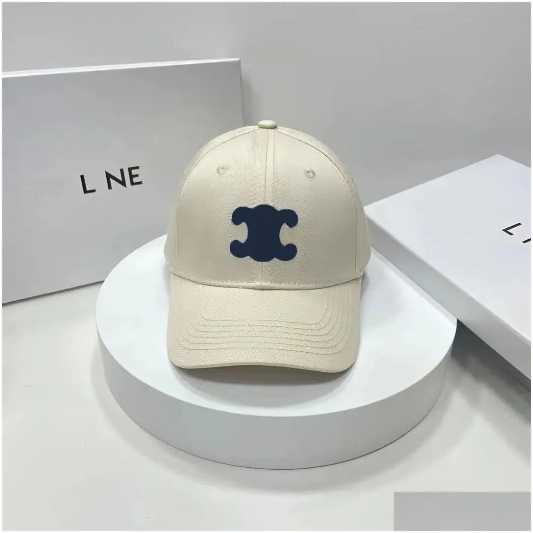 luxury designer hat embroidered baseball cap female summer casual casquette hundred take sun protection sun hat