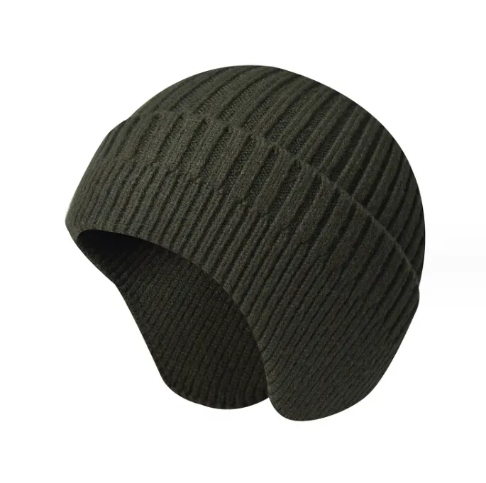 54-58cm men women girls thick warm ear protection beanie cap mens and womens knit hat hats fashion warmth winter caps knitted for gift