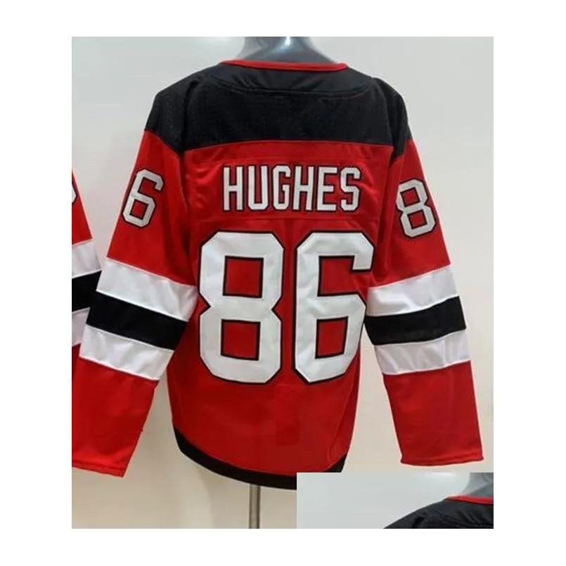 jack hughes nj hockey jerseys jesper bratt nico hischier dougie hamilton dawson mercer miles wood ryan graves john marino yegor sharangovich tomas tatar