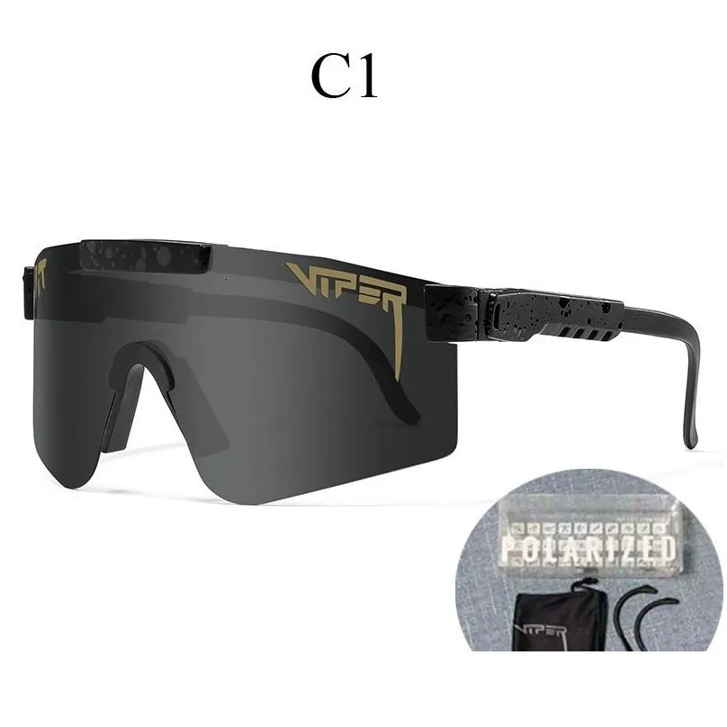 outdoor eyewear viper originals double wide polarized sunglasses for menwomen tr90 frame windproof sport goggles outdoor sunglasses uv400