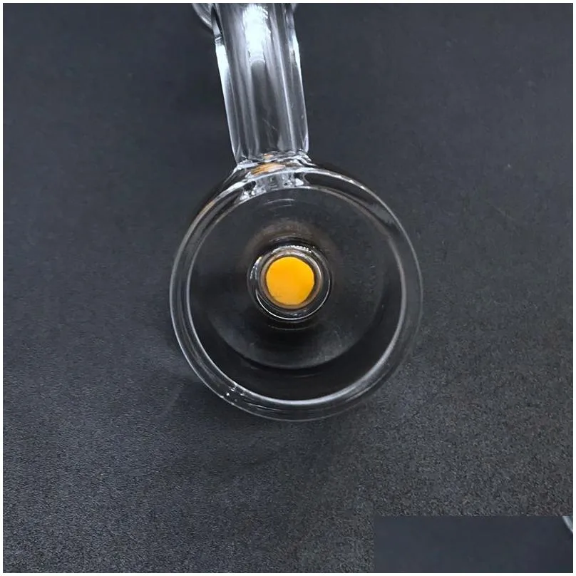 trap cadmium core reactor quartz banger with thermochromic core 10mm 14mm 18mm male female quartz thermal banger nails for glass water