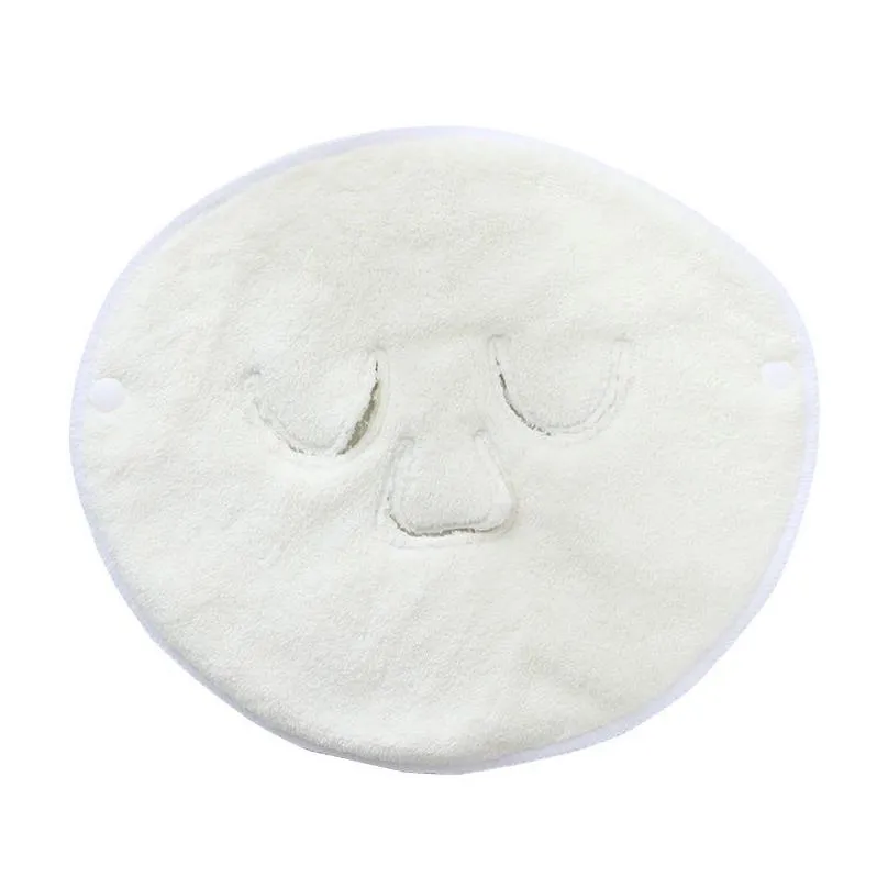 Applying Face Towel Coral Velvet Thickened Face Beauty Moisturizing Hydrating Facial Compress Towel