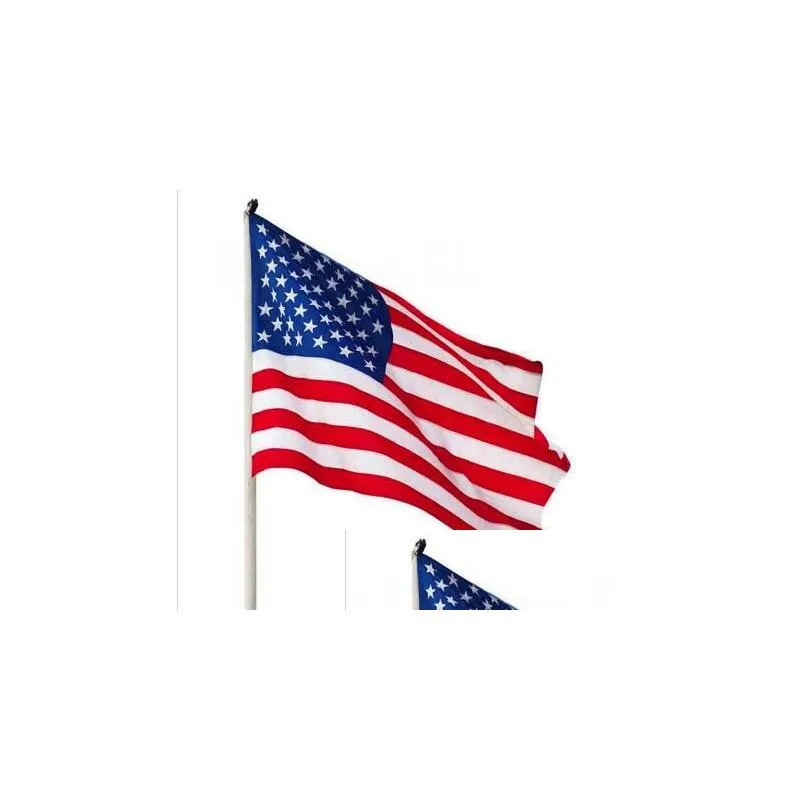 50pcs usa flags american flag usa garden office banner flags 3x5 ft bannner quality stars stripes polyester sturdy flag 150x90 wy079
