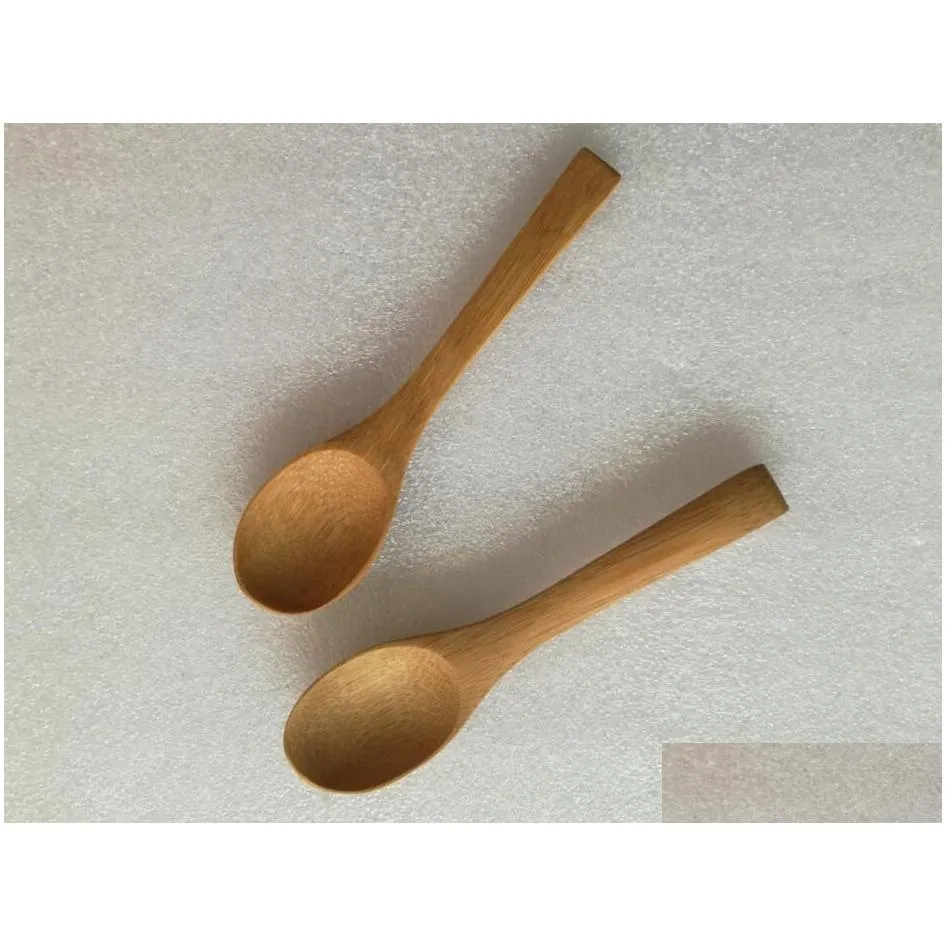 More size wooden jam spoon honey spoon coffee spoon new delicate kitchen tableware sugar salt spoons