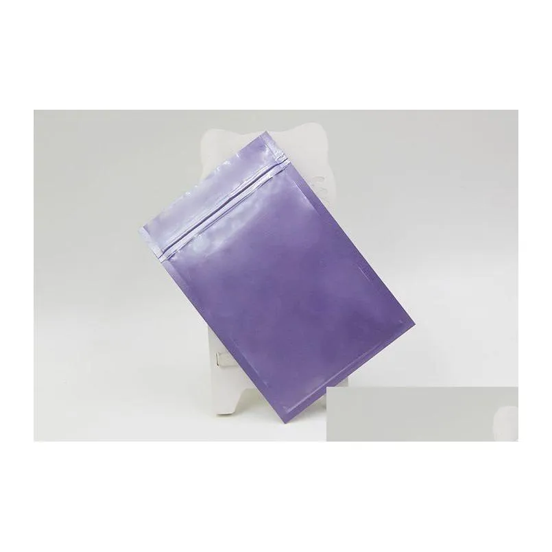 wholesale multi color resealable zip mylar bag food storage aluminum foil bags plastic packing bag smell proof pouches