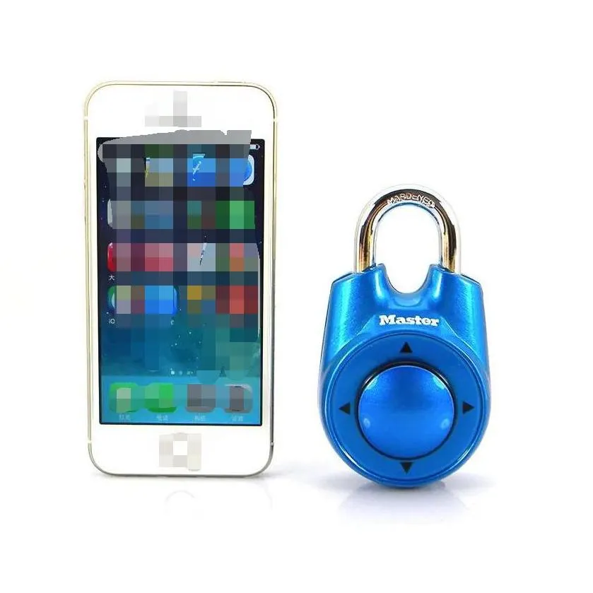 door locks portable assorted colors gym school health club combination password directional padlock locker lock 230111 drop delivery h