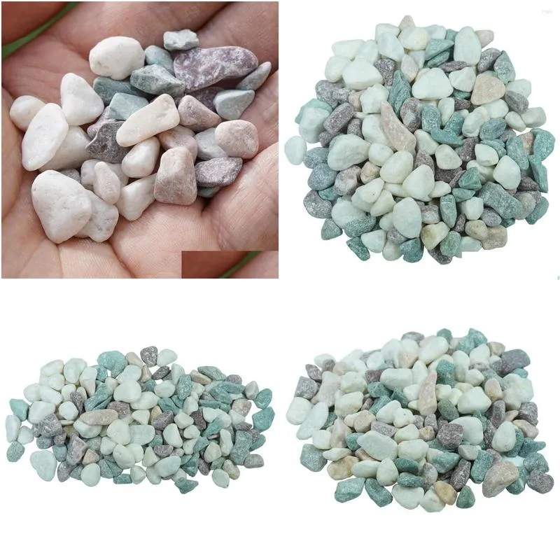 Garden Decorations Natural Mini Assorted Polished River Sand Stones Rocks Plant Pebbles Walk Outdoor Gravel Fish Tank Vase