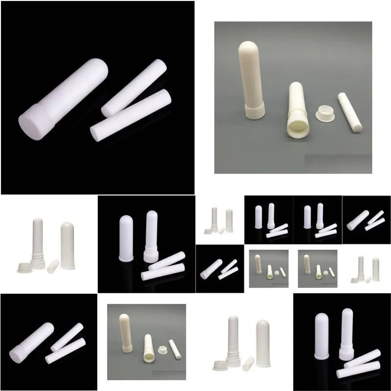 wholesale 1000sets blank nasal inhaler sticks plastic blank aroma nasal inhalers for diy  oil