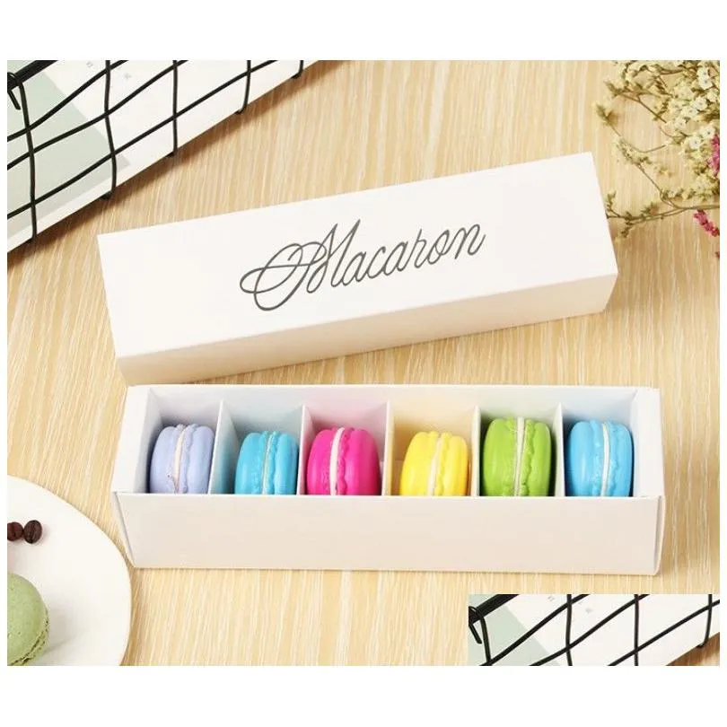 wholesale macaron box cake boxes home made macaron chocolate boxes biscuit muffin box retail paper packaging