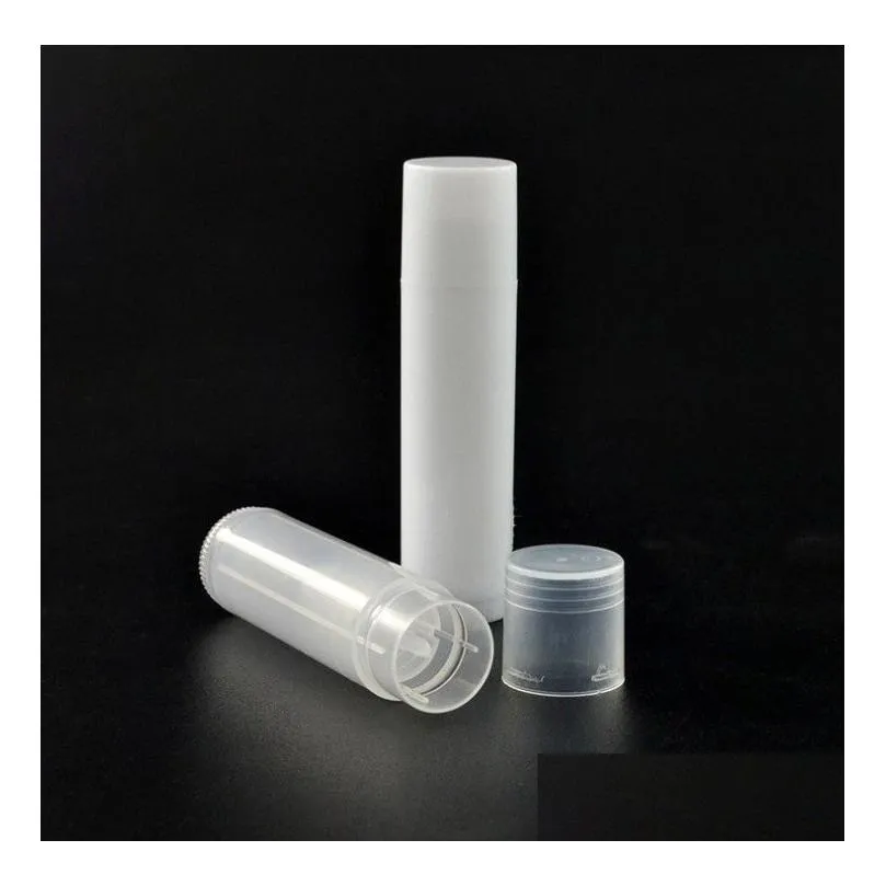 wholesale 5g empty clear lip balm tubes containers transparent lipstick bottles fashion cool lip tube refillable bottle