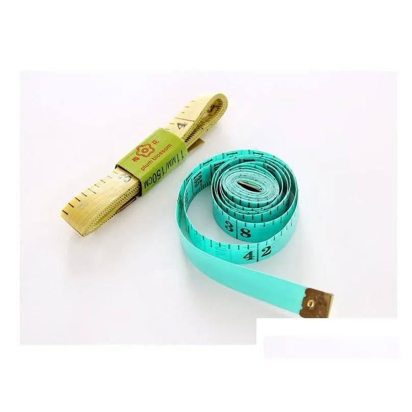 wholesale measures tailor body rulers ruler meter sewing measuring tape random color