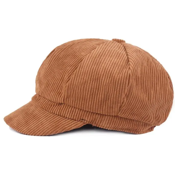 beret womens octagonal hat artist hats travel newspaper boy mens and women caps sweet girls designer cap 56-58cm pure color