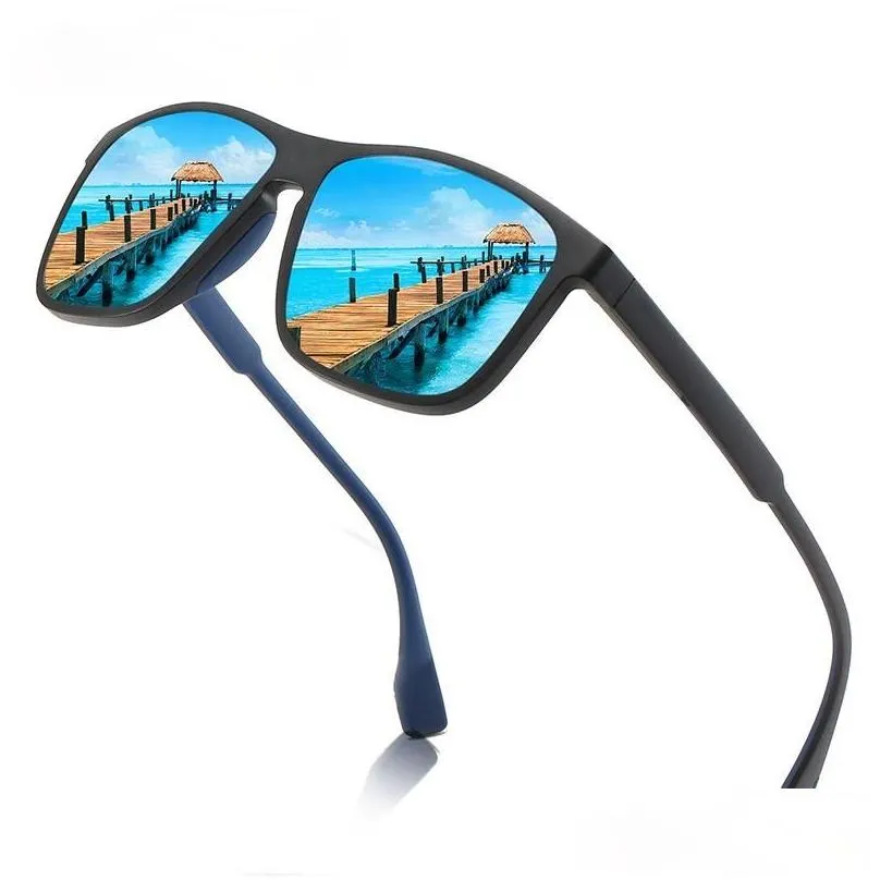 Sunglasses Polarized Blue Men Black Red Sun Glasses Trends 2021 Fashion