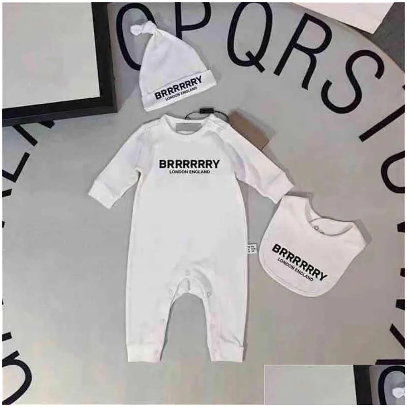infant born Baby Girl Designer Brand newborn sets Letter Costume Overalls Clothes Jumpsuit Kids Bodysuit for Babies Outfit Romper