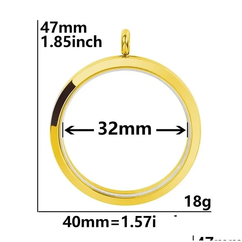 10Pcs Round Twist Po Medaillon Locket Pendant For Women Floating Charms Memory Relicario Locket Necklaces Gift Jewelry Bulk 220323