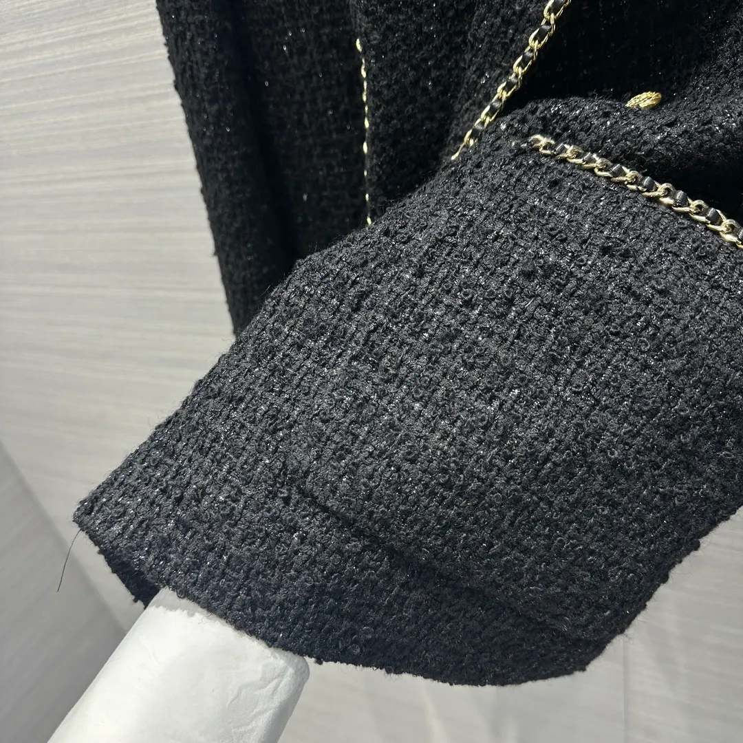 2023 New Autumn Winter Milan Runway Jackets Lapel Neck Long Sleeve Brand Same Style Coats Women's Designer Outerwear 0828-1