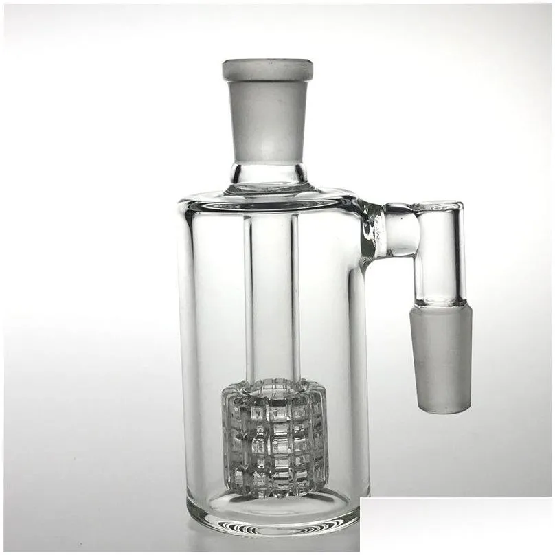 Glass Ash Catcher 14mm 18mm 4.5 Inch Mini Hookah Glass Bong Water Catchers Thick Pyrex Clear Bubbler Ashcatcher 45 90 Degree