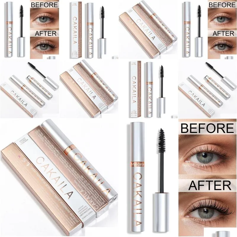 lengthening black mascara 3.5ml waterproof and long-lasting eye lashes makeup