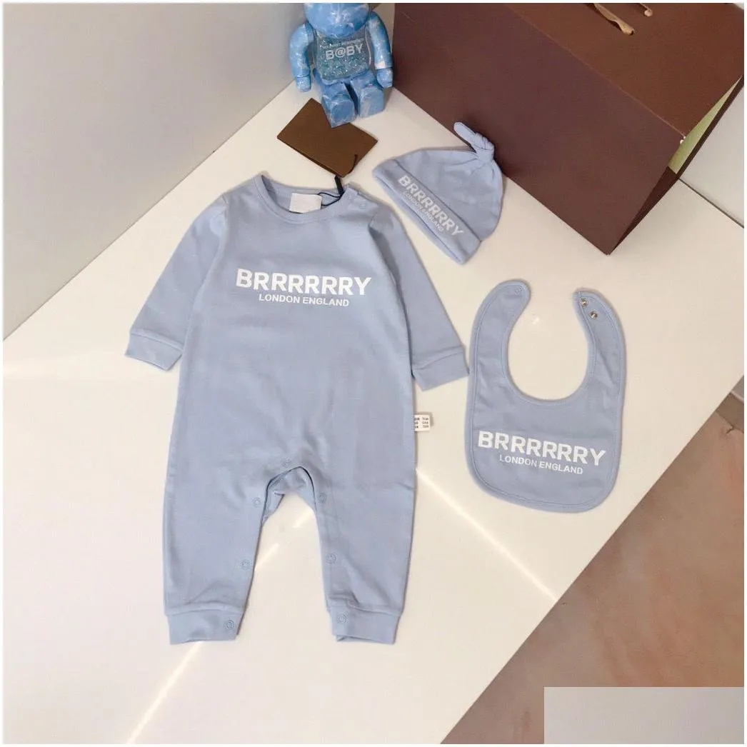 infant born Baby Girl Designer Brand newborn sets Letter Costume Overalls Clothes Jumpsuit Kids Bodysuit for Babies Outfit Romper