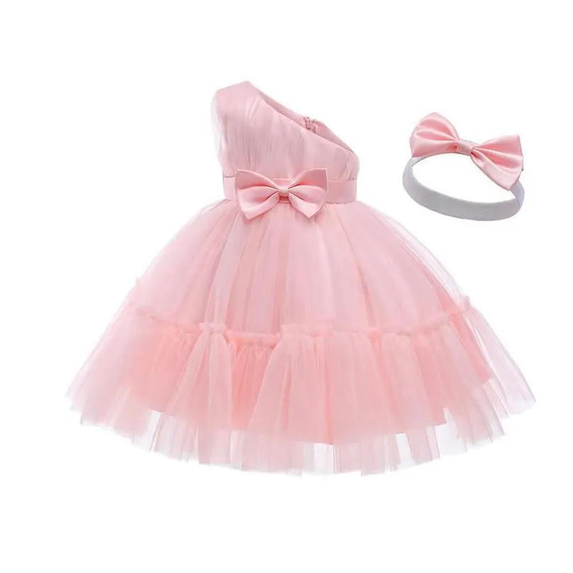 girls dresses princess baby dress for born girls tulle tutu 1st birthday christening gown infant toddler 1 2 year baptism party