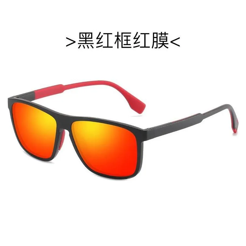 Sunglasses Polarized Blue Men Black Red Sun Glasses Trends 2021 Fashion