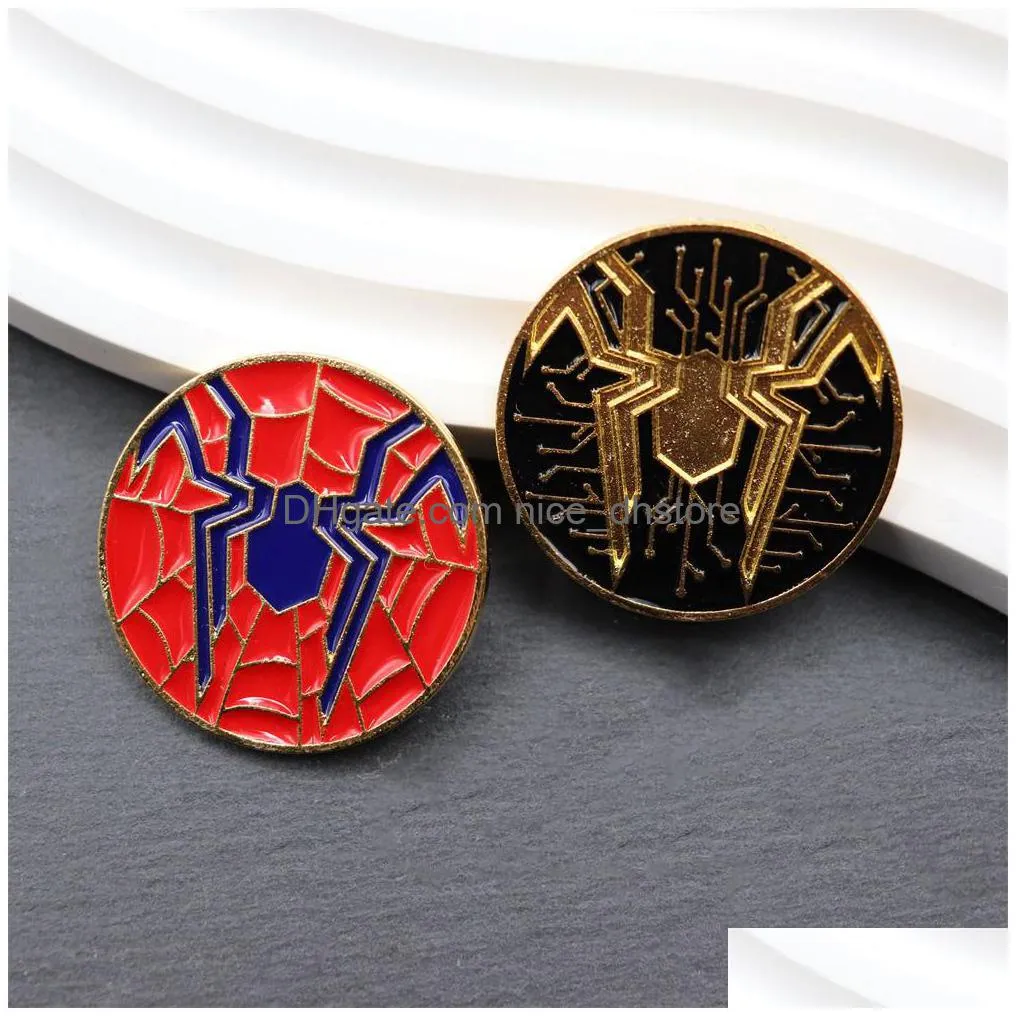 popular hero brooch cute anime movies games hard enamel pins collect cartoon brooch backpack hat bag collar lapel badges