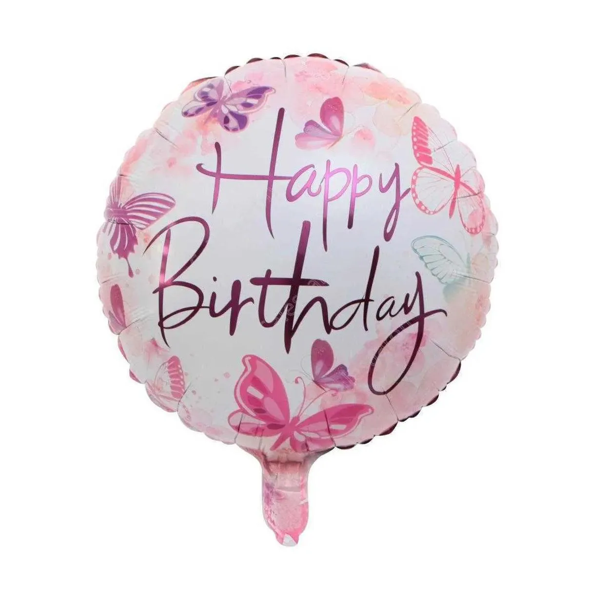18inch happy birthday balloon aluminium foil balloons helium balloon mylar balls for kkd party decoration toys globos