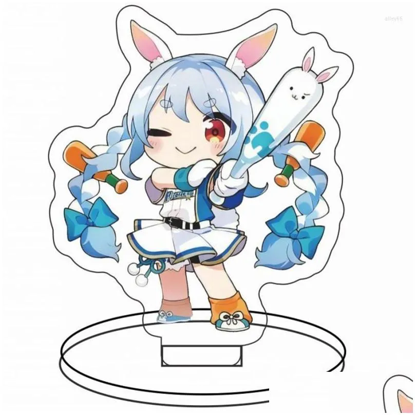 Keychains Hololive Anime Manga Characters Cosplay Acrylic Stand Model Board Desk Interior Decoration Standee Gift Couple Doll Collect