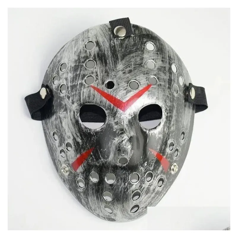 dhl fast 12 style full face masquerade masks jason cosplay skull mask jason vs friday horror hockey halloween costume scary festival party