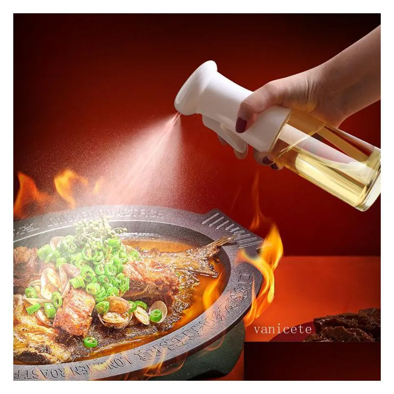 cooking utensils 200/300/500ml olive oil spray bottles bbq cooking utensils kitchen baking sprayer spray empty bottle vinegar dispenser