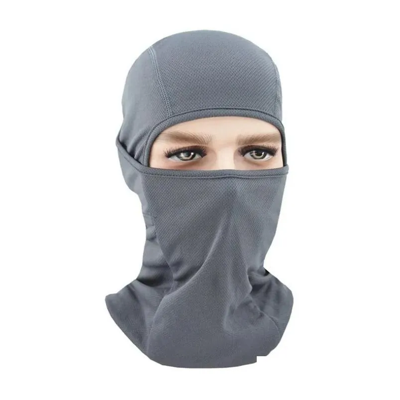 motorcycle face mask cycling balaclava full cover buffs hat balaclava lycra ski neck summer sun ultra uv protection thin hot