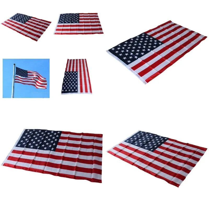 150x90cm American Flag US USA National Flags Celebration Parade Flag DHL Fedex Free Shipping