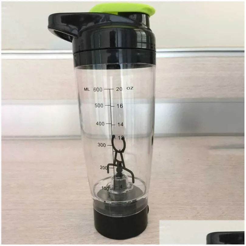 600ml My Water Bottle Automatic Movement Vortex Smart Mixer Electric Protein Shaker Milk Coffe Blender