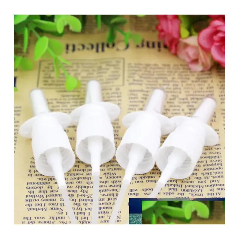 wholesale Wholesale 5ML Nasal Spray Bottle Direct Injection Sprayer PET Plastic Atomizer Cosmetic Mist Nose Spray Refillable Spray Bottle