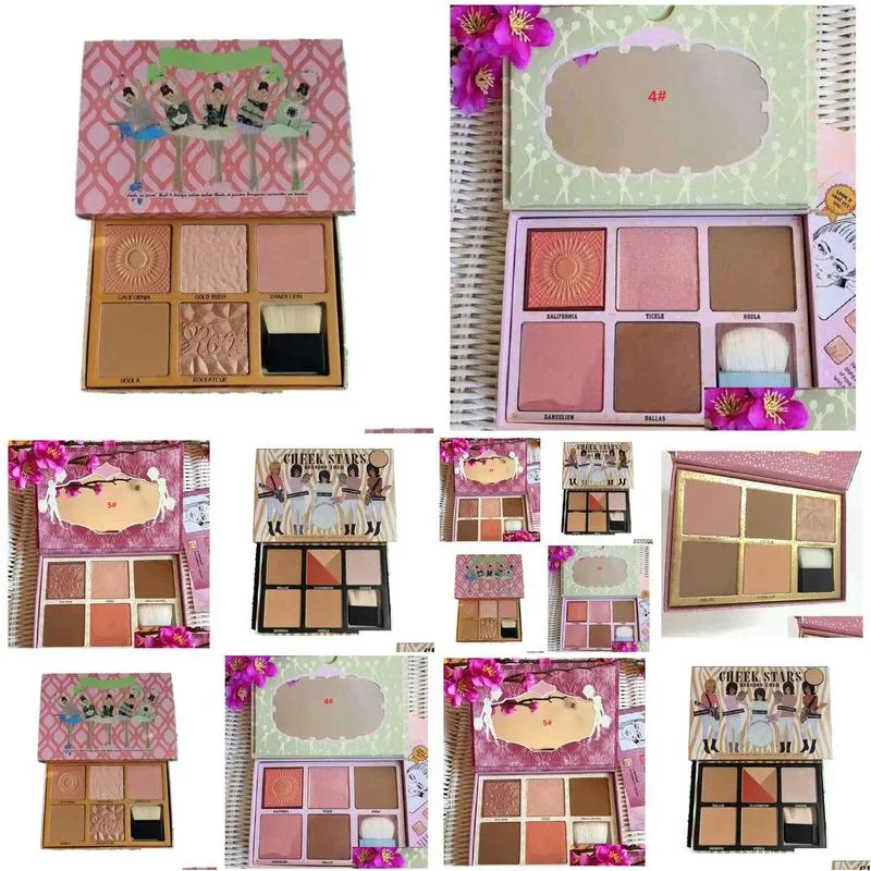 High Quality 5 color CHEEK STARS Palette REUNION TOUR Eye shadow palette