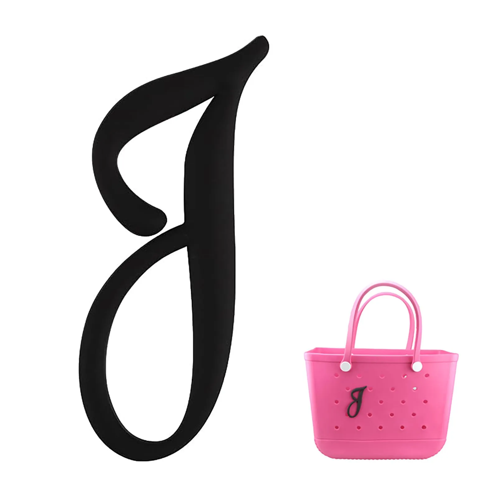 letters charms for bogg bag decorative lettering for bogg bag charms 3d alphabet accessories personalize diy rubber beach tote bag