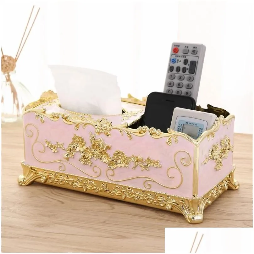 acrylic tissue box paper rack office table accessories home office ktv el car facial case holder ml001