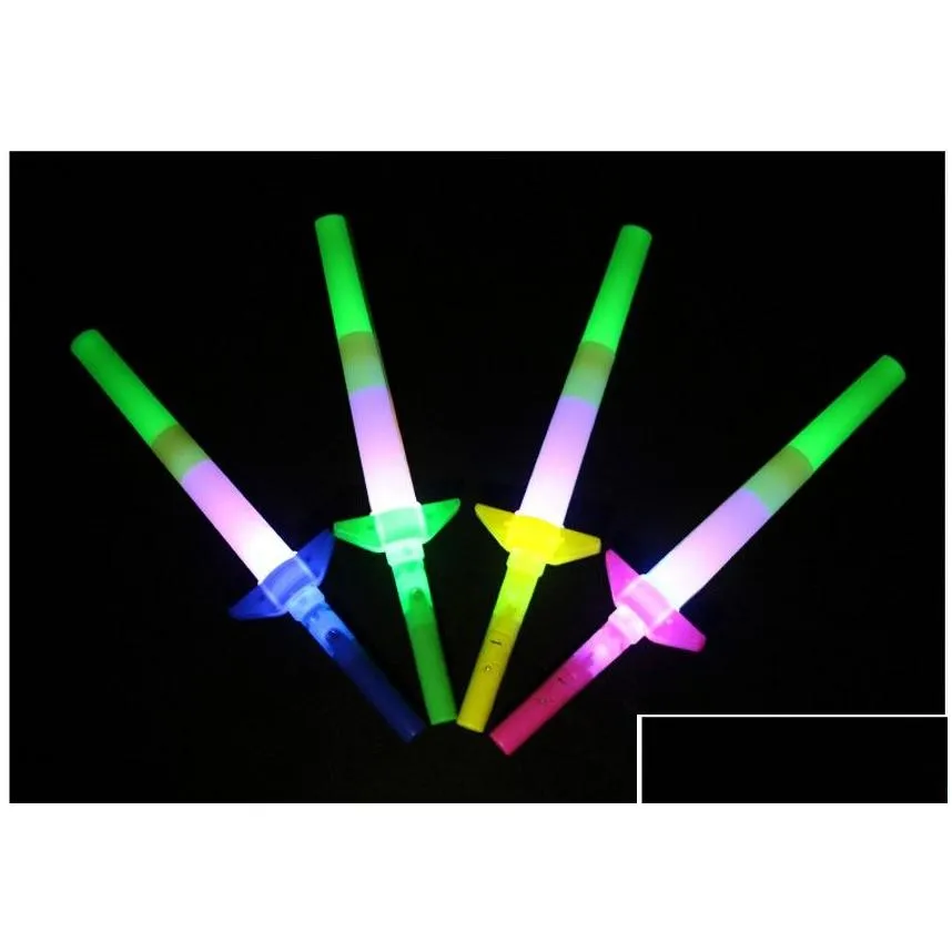  led flash light up wand glow sticks kids toys for holiday concert christmas party xmas gift birthday