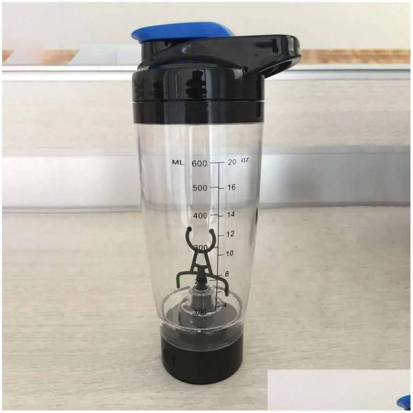 600ml My Water Bottle Automatic Movement Vortex Smart Mixer Electric Protein Shaker Milk Coffe Blender