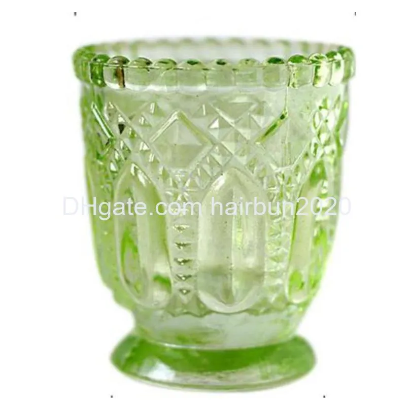  vintage glass candle holder valentines day christmas vintage candle aromatherapy atmosphere home romantic candlelight dinner decoration