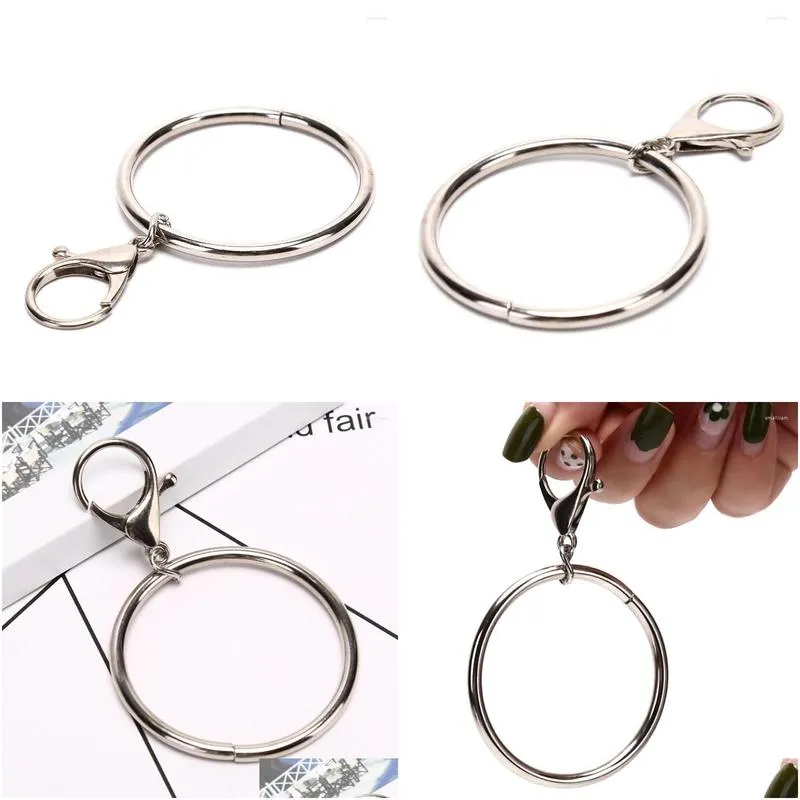 keychains 1pcs fashion punk street big ring key chain rock trousers hipster chains pant keychain hiphop accessories
