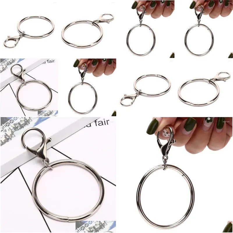 keychains 1pcs fashion punk street big ring key chain rock trousers hipster chains pant keychain hiphop accessories