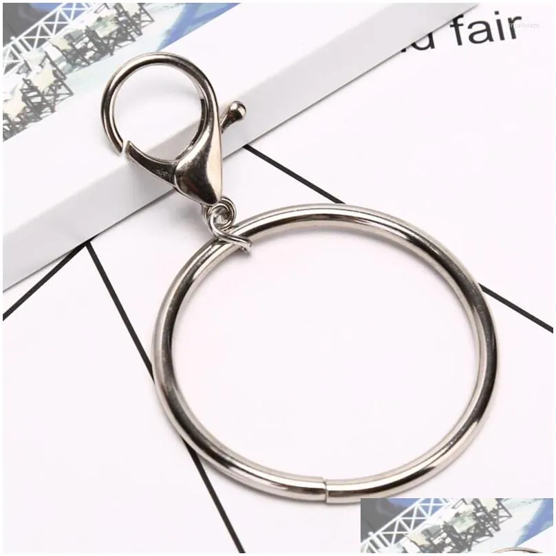 keychains 1pcs fashion punk street big ring key chain rock trousers hipster chains pant keychain hiphop accessories