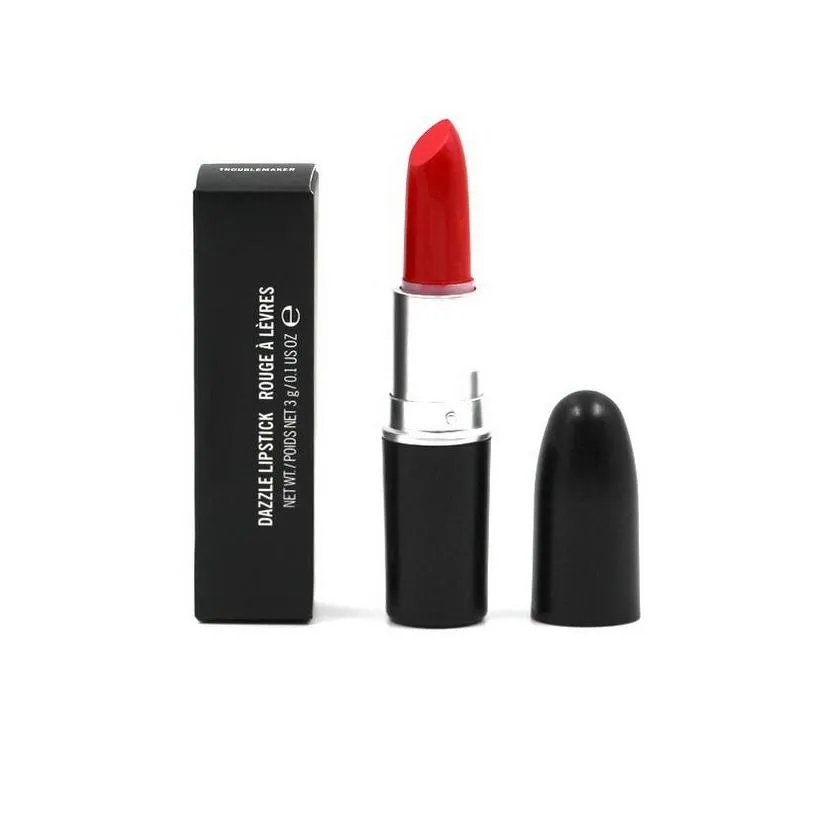 rouge lipsticks lip stick 3g luster matte satin aluminum tube coloris makeup classic lipsticks