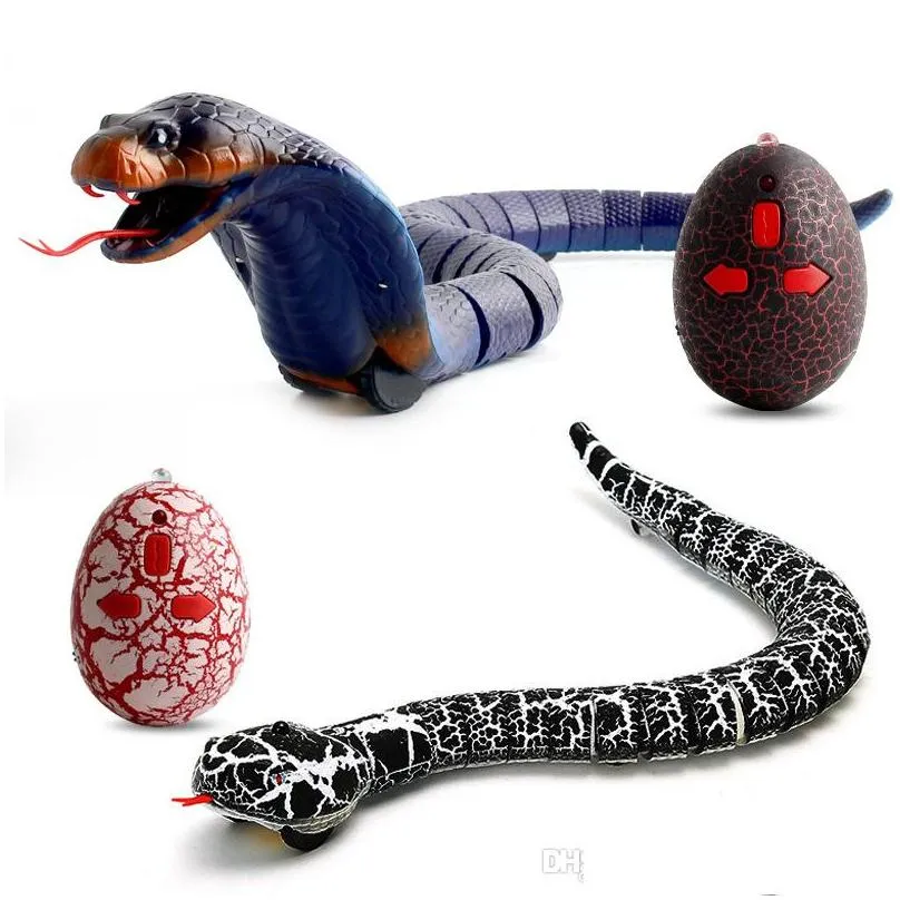 infrared remote control snake mock fake rc toy animal trick novelty shocke jokes prank toys kids gift