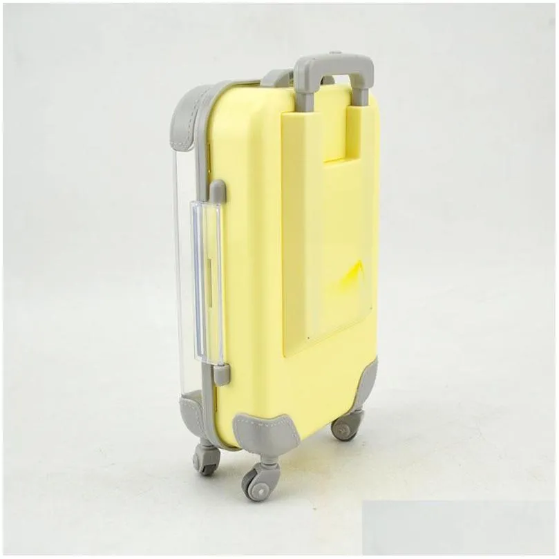 2 pairs of false strip eyelash makeup case without eyelashes suitcase trolley coloris eye lash packaging box