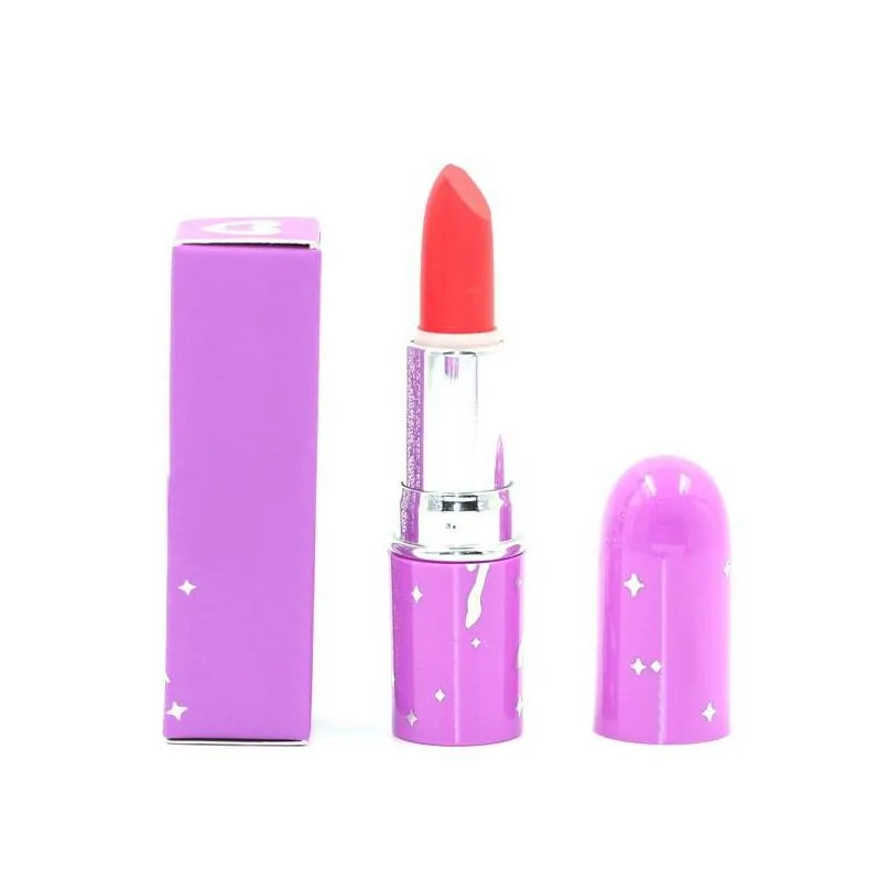 vegan lipstick purple tube lipsticks matte longlasting easy to wear coloris makeup lipper lip stick