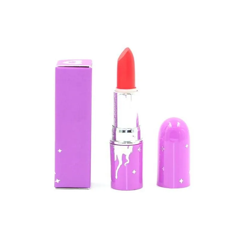 vegan lipstick purple tube lipsticks matte longlasting easy to wear coloris makeup lipper lip stick